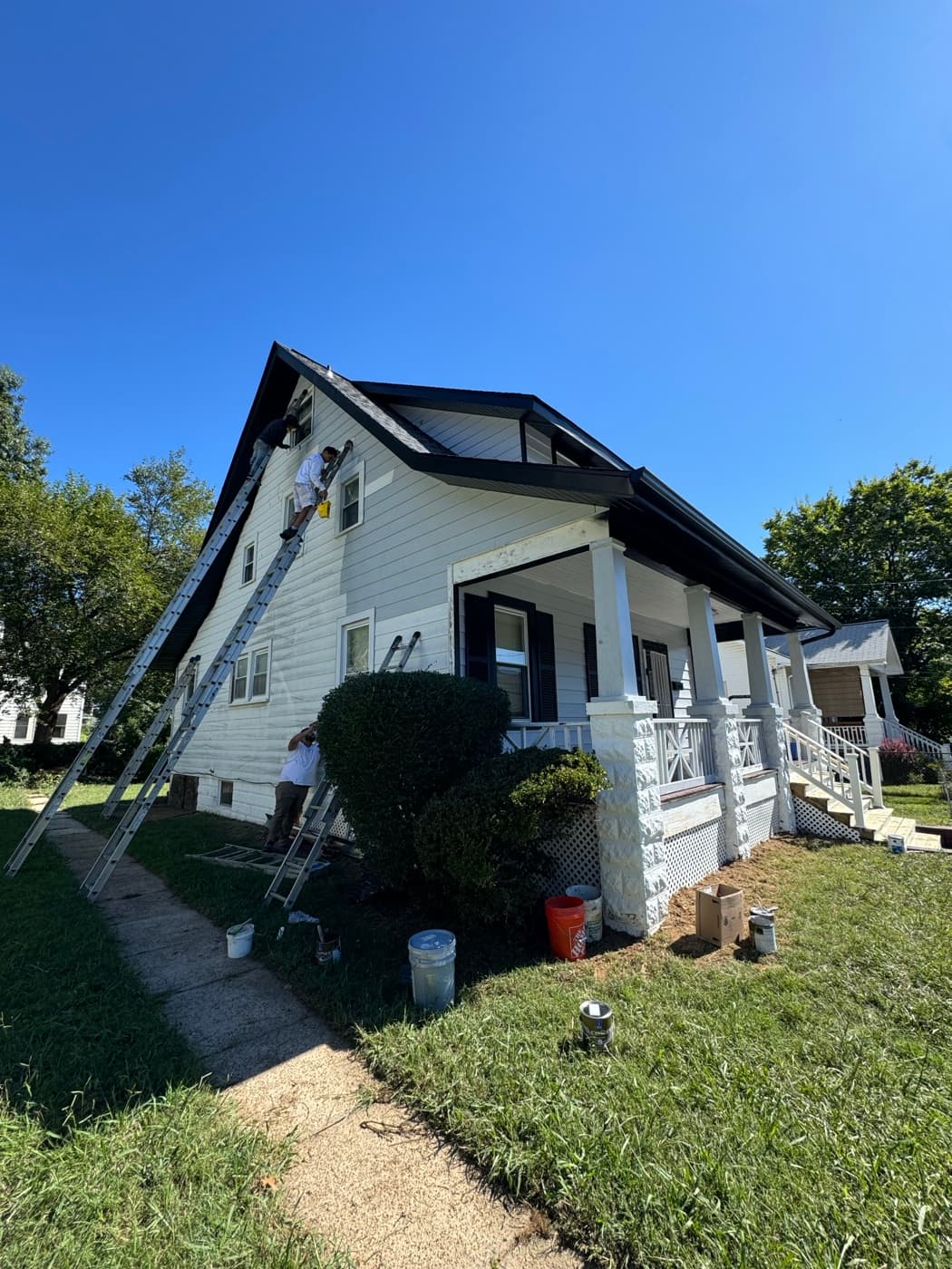 Before — Exterior Transformation