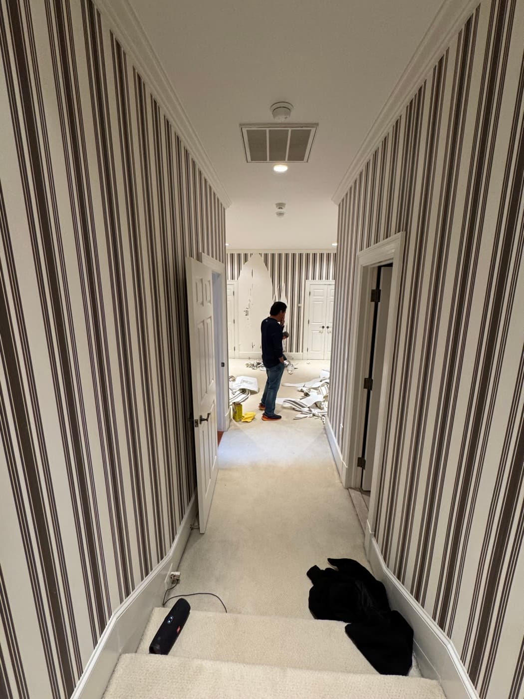 Before — Wallpaper Removal