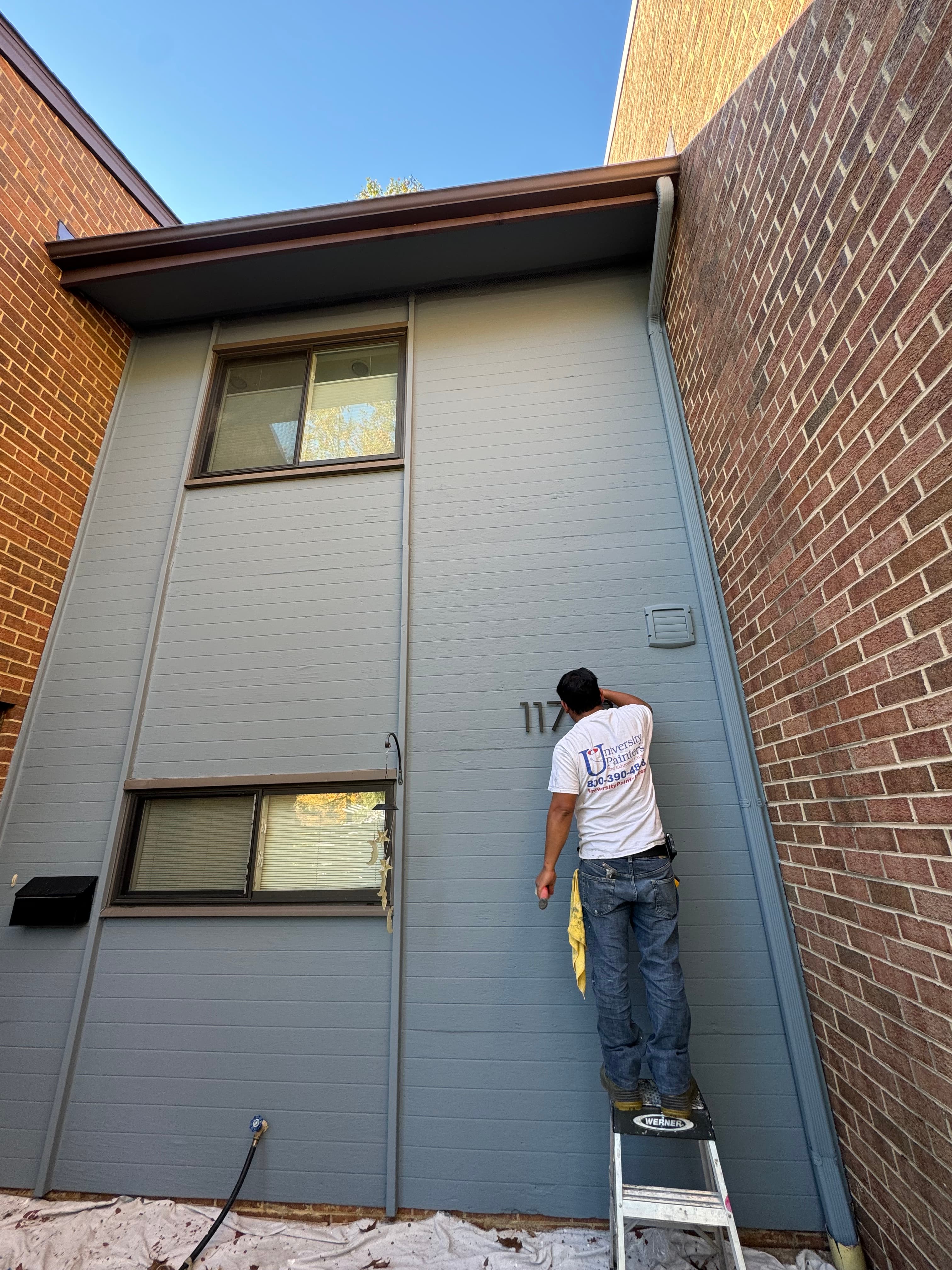 University Painters branded crew member